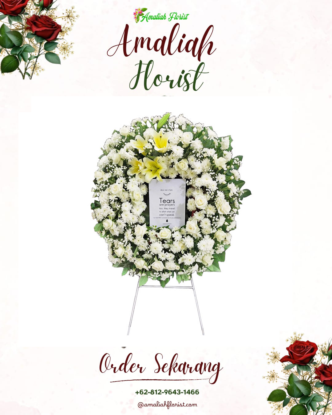 Krans Bunga Duka Ngrampal